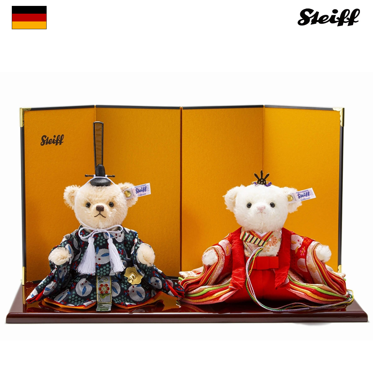 楽天市場】シュタイフ テディベア Steiff x 雪うさぎ 雛人形（ひな人形