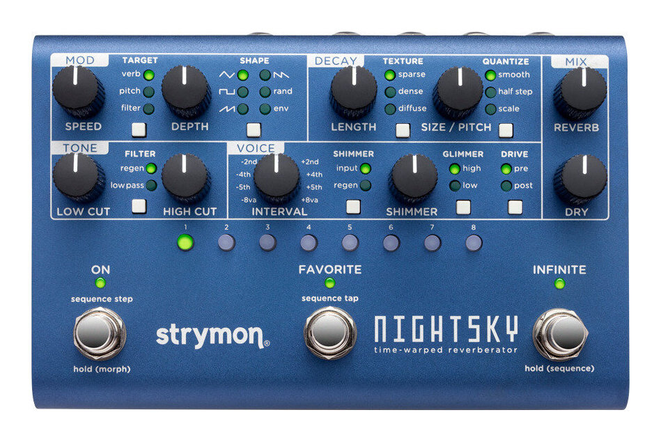 楽天市場】Strymon NIGHTSKY シンセシス・リバーブ・マシーン【送料