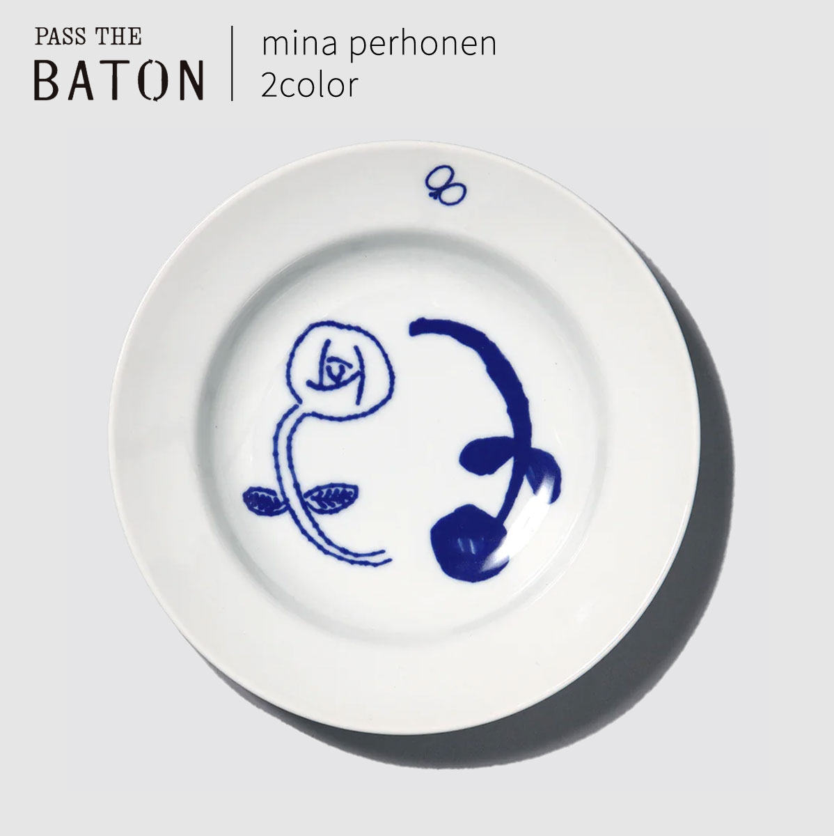 楽天市場】PASS THE BATON ミナペルホネン ディーププレート Remake