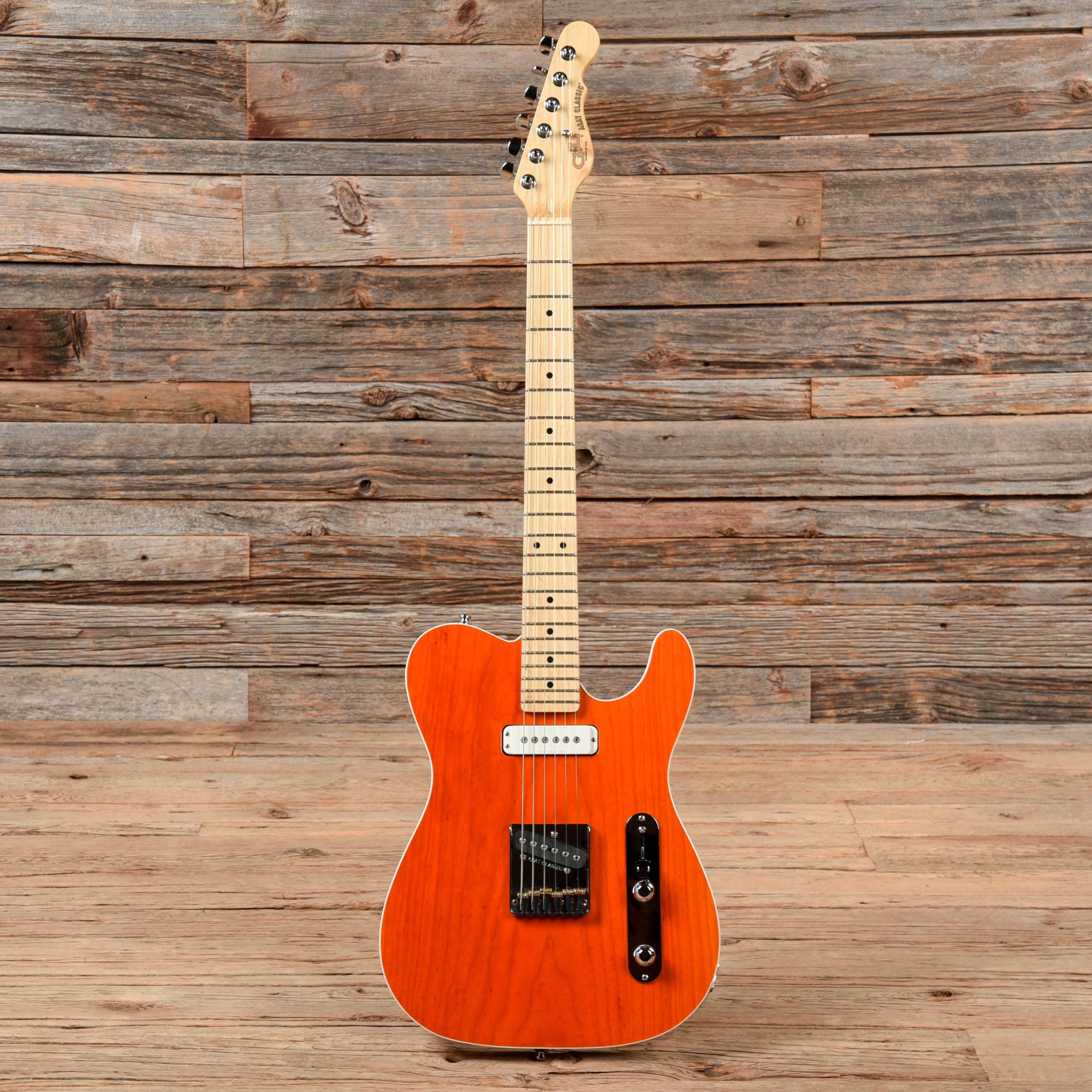 G&L ASAT Classic Custom Orange 2020 – Chicago Music Exchange