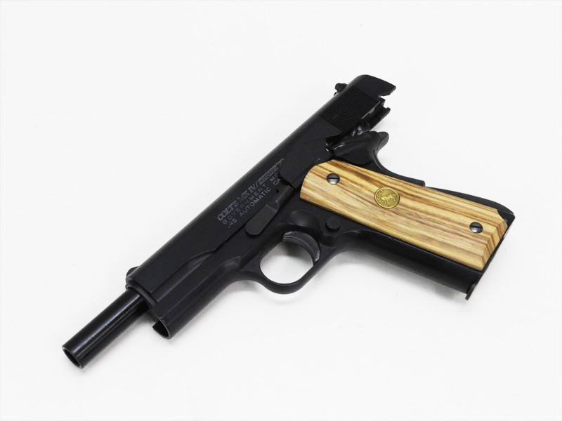 東京マルイ] M1911A1 コルトガバメント ハンマーセフティ木グリ