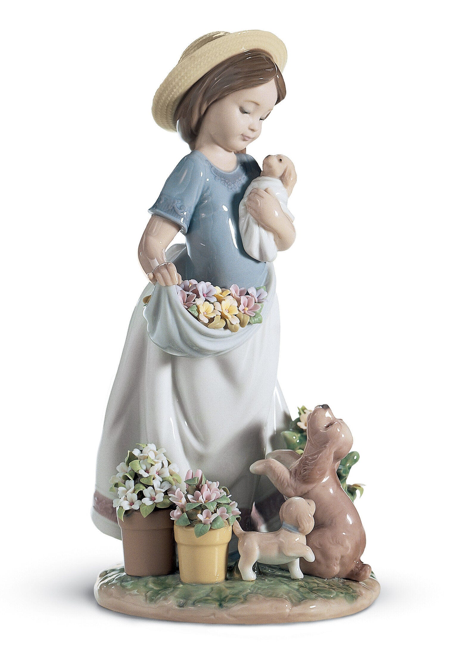 5月の花 ＃5467 No.2 リヤドロ ポーセリン ヴィンテージ 光沢仕上げ