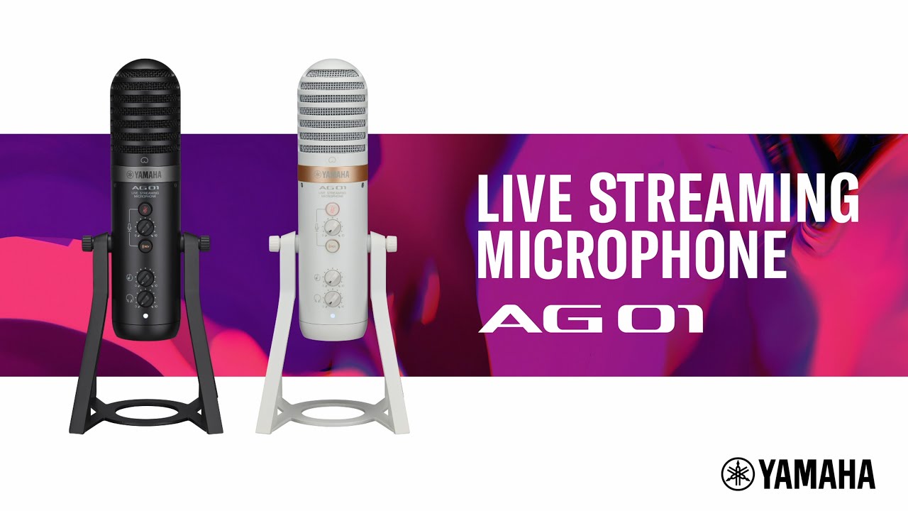 最強配信マイク…！？】YAMAHA AG01発売！｜島村楽器 名古屋mozoオーパ店