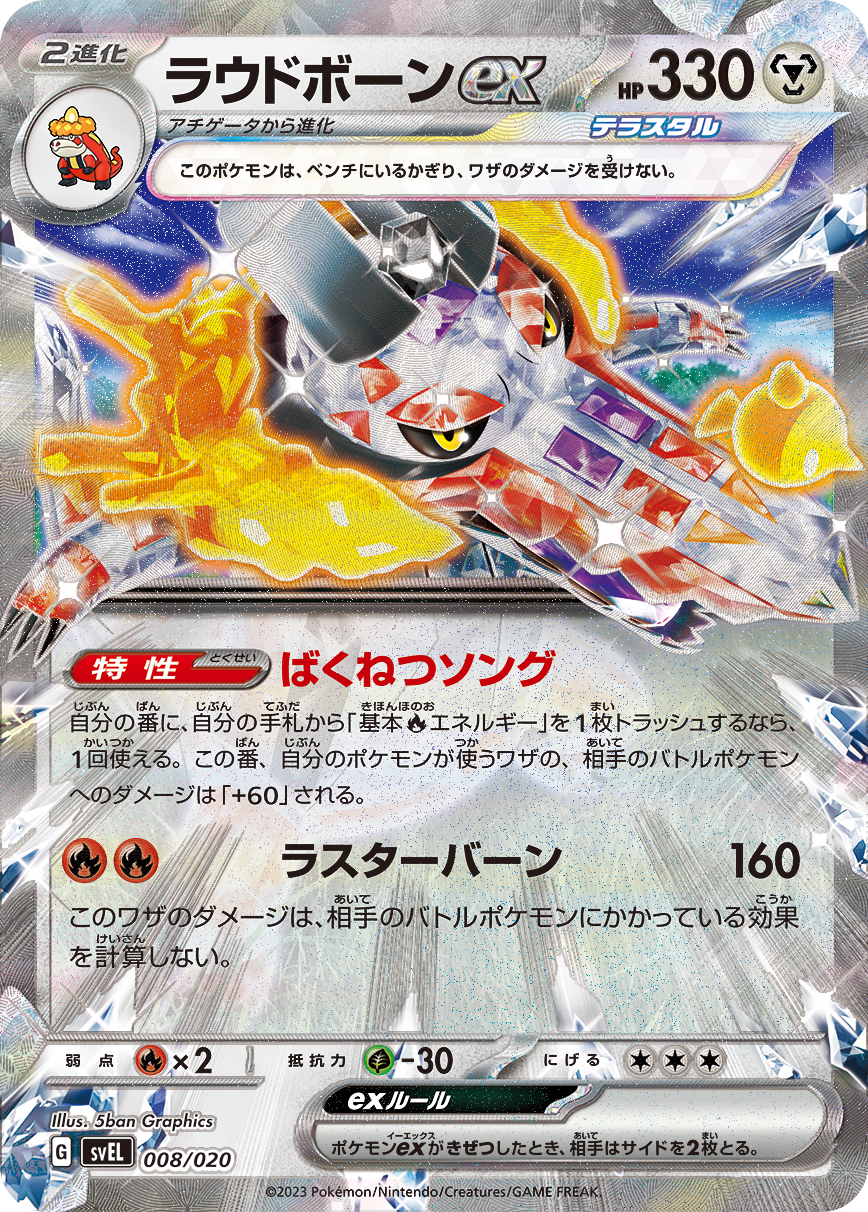 スターターセット テラスタル 「ミュウツーex」「ラウドボーンex