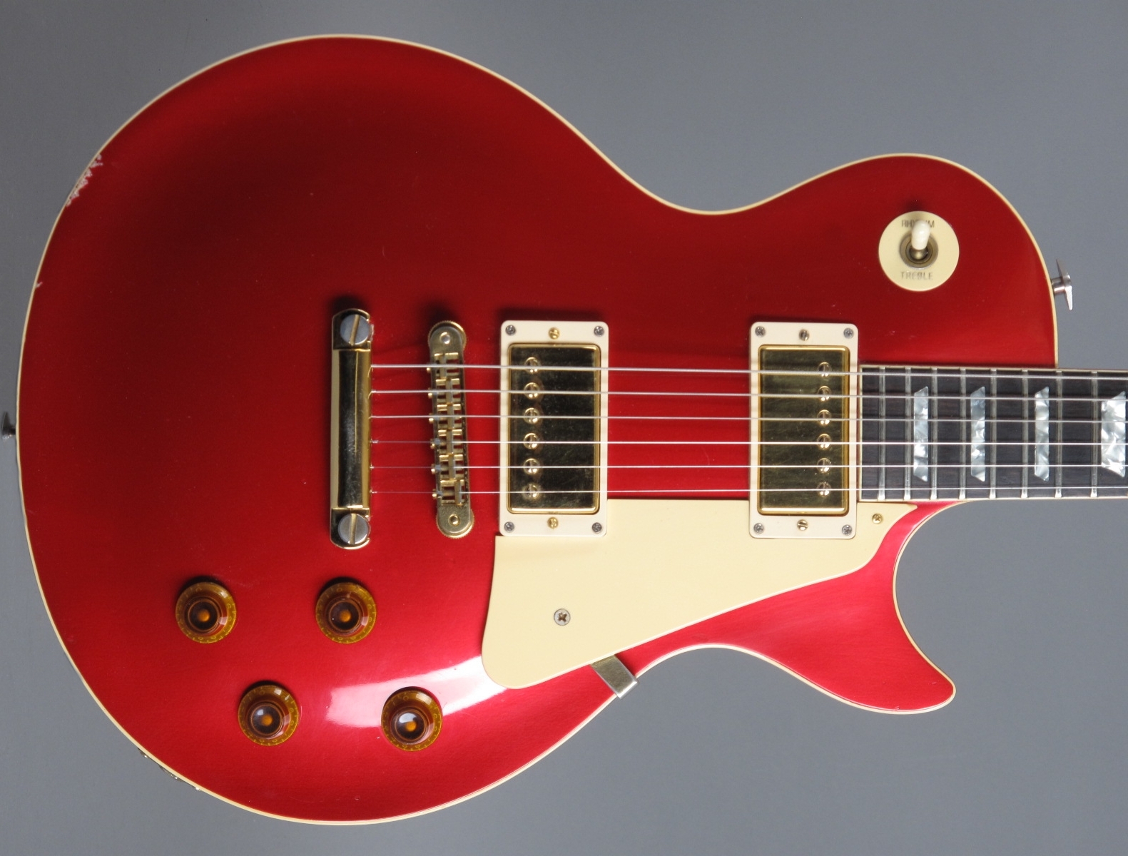 Gibson Les Paul Standard 1982 Candy Apple Red Guitar For Sale