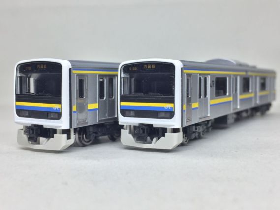 209系2100番台 房総色 入線です。TOMIX 98628 | NGaugeJP - 横濱模型