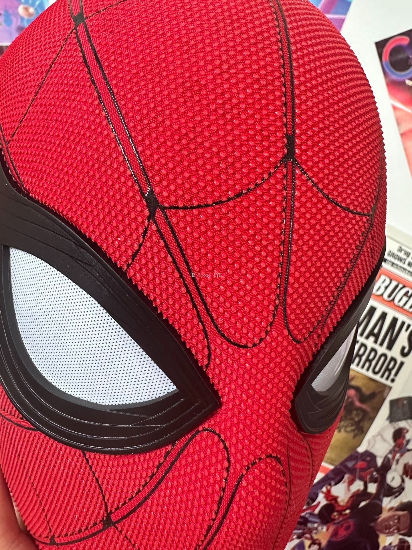 マーベルカスタムオランダスパイダーマンマスク3Dプリント成形シェル
