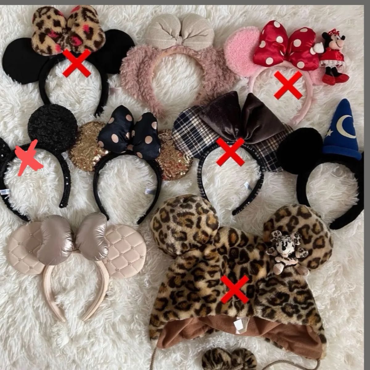 日本未発売 WDW ディズニー カスタムカチューシャ バレンタイン