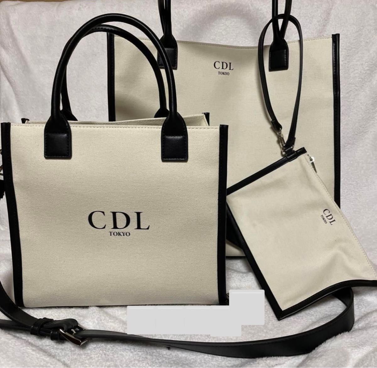 CDL TOKYO トートバッグ 白 small large 2点セット 登坂広臣 OMI