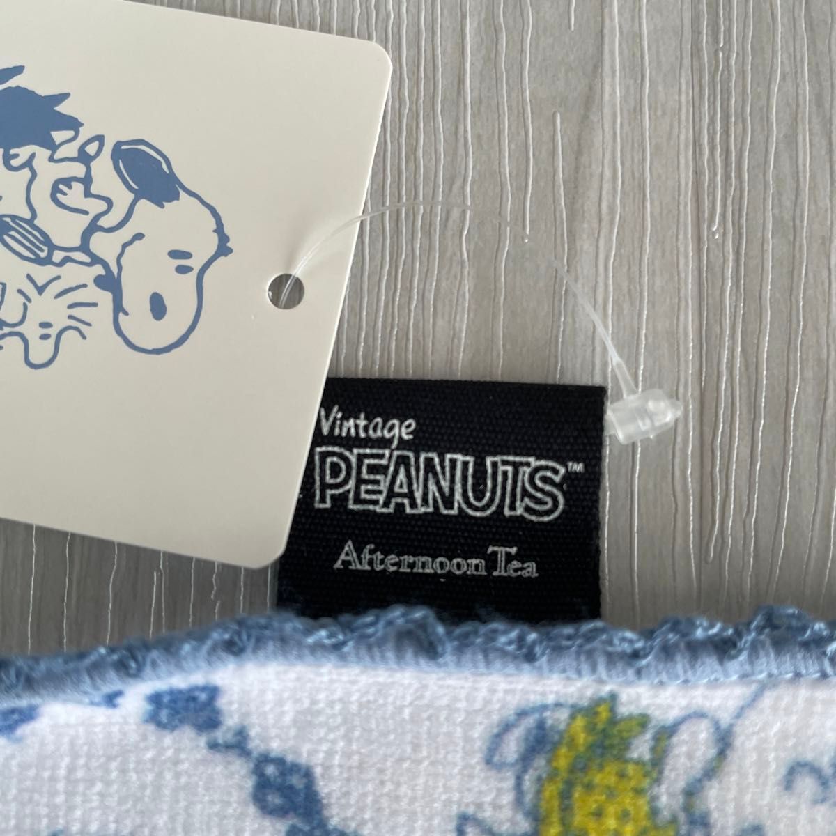 新品】アフタヌーンティー スヌーピー ミニタオル タオルハンカチ