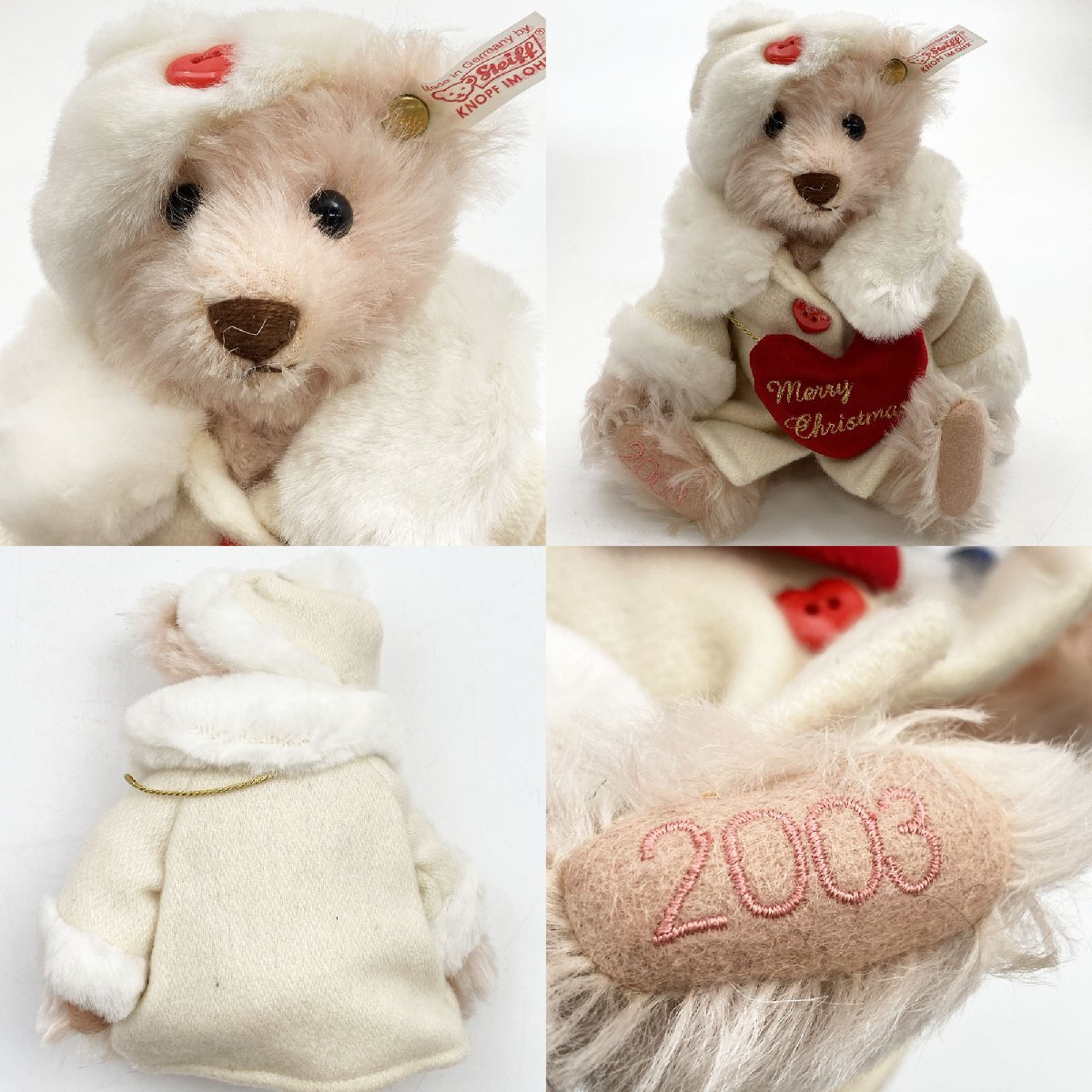 Yahoo!オークション - シュタイフ Steiff リトルサンタ 2003/2004/2005
