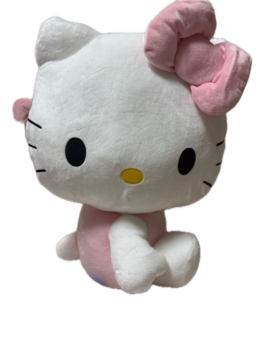最新作】非売品キティちゃんぬいぐるみ超BIGハローキティ特大かわいい