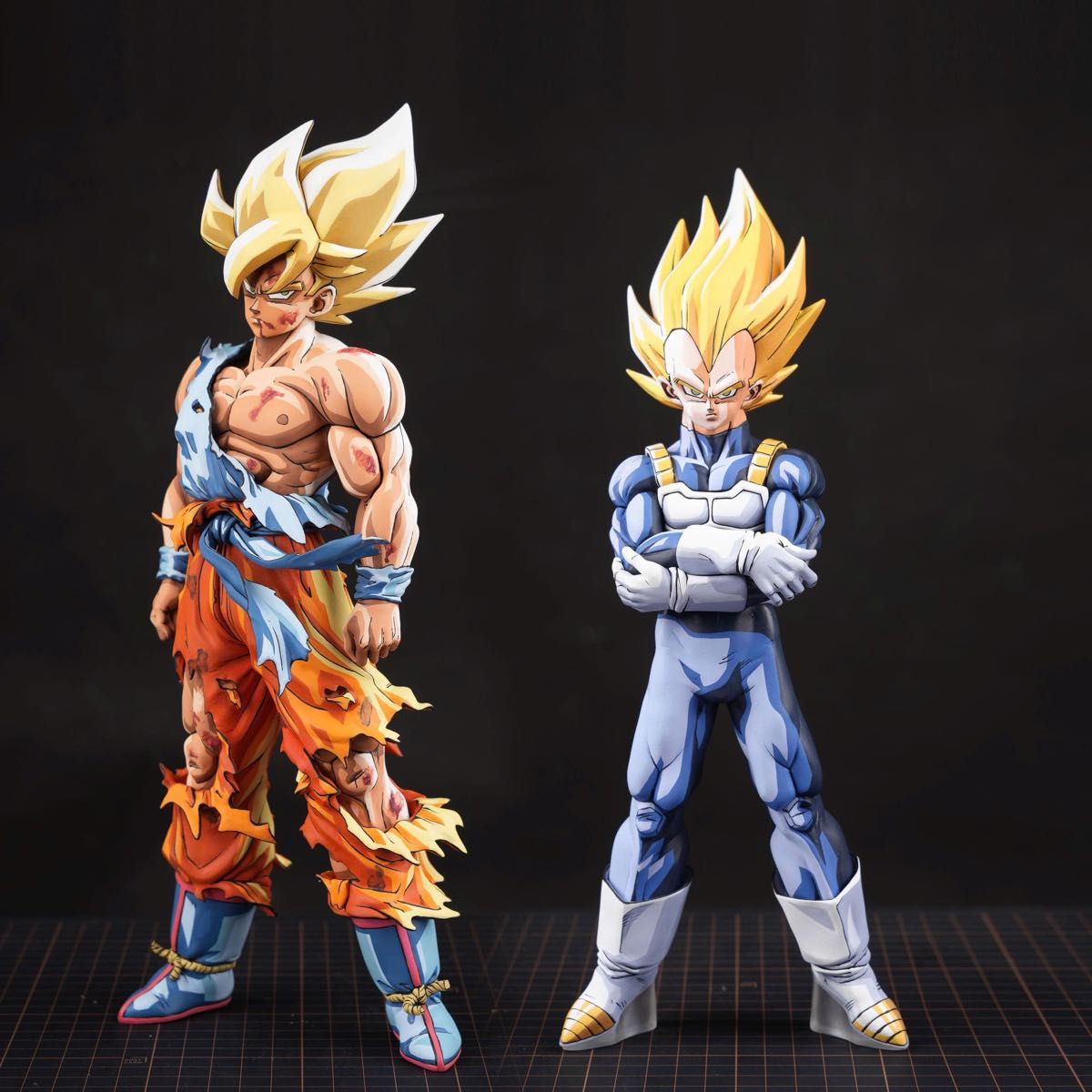 ドラゴンボールSMSP サイズ 伝説の超サイヤ人 孫悟空 リペイント 二