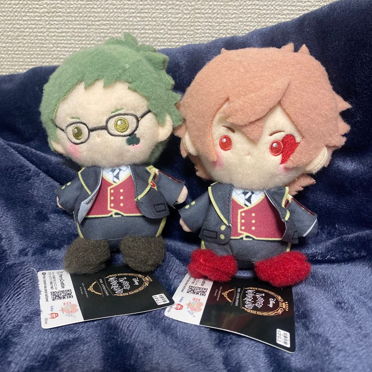 ツイステ ミルキーボア ぬいぐるみ2種セット トレイ エース｜Yahoo