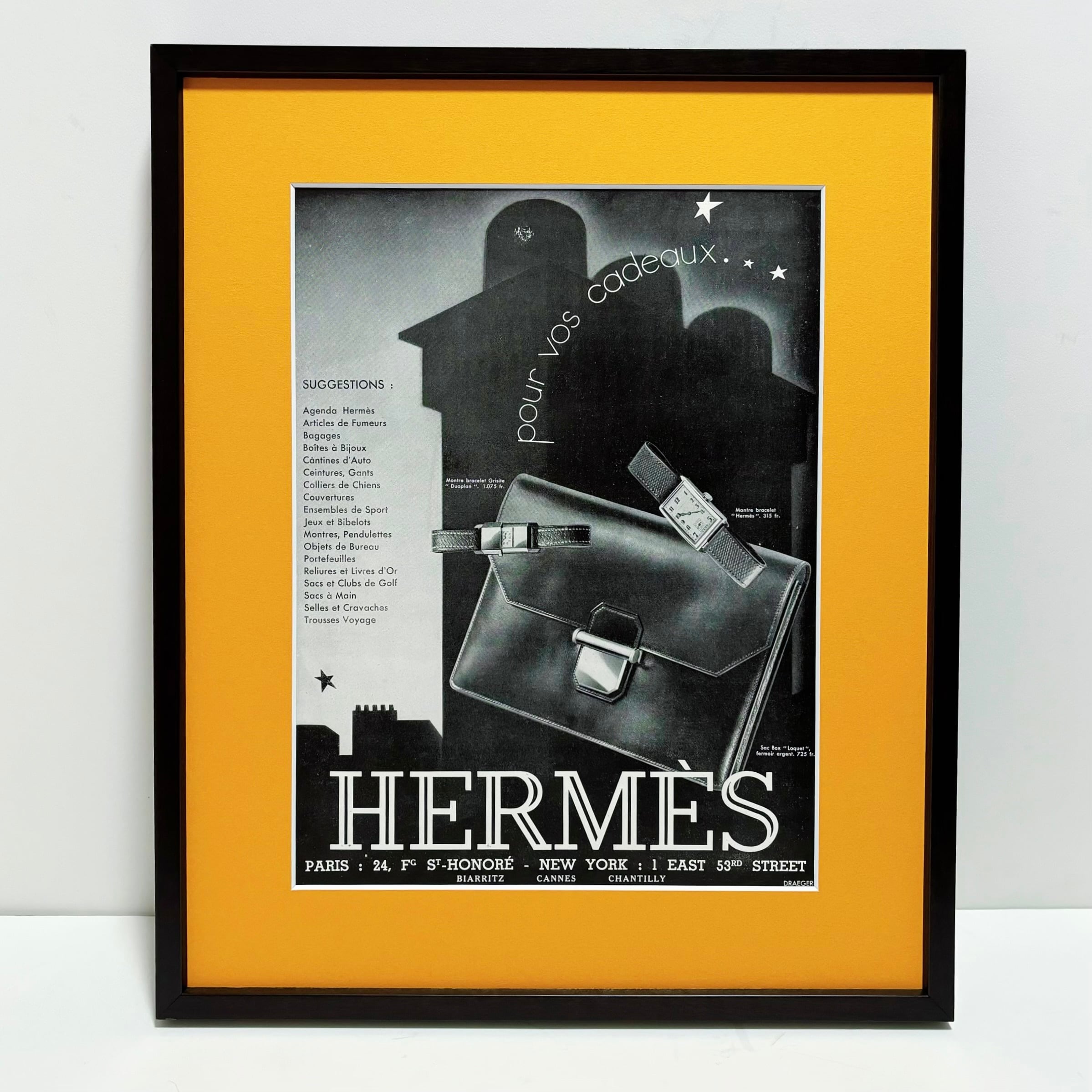 1931 広告＞HERMES エルメス ポスター ヴィンテージ アートポスター