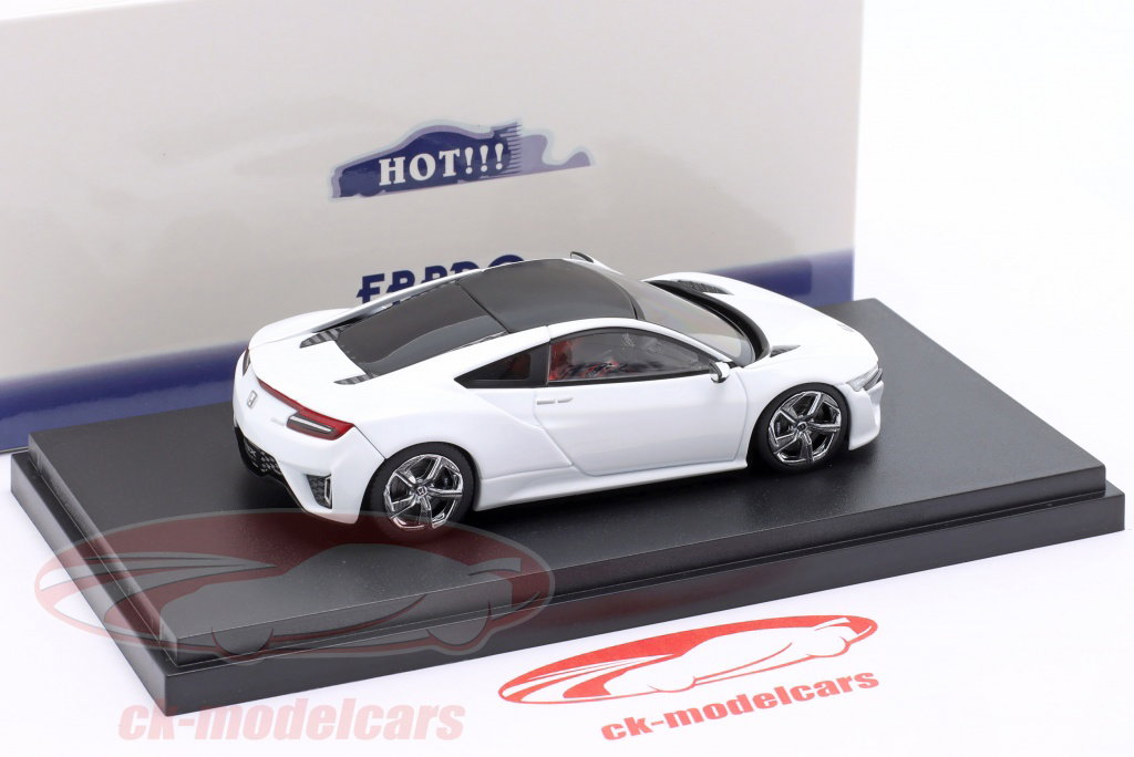 Ebbro 1:43 Honda NSX Concept Car 2013 white 45317 model car 45317