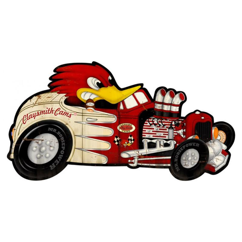 Clay Smith Hot Rod Laser Cut Sign - Clay Smith Engineering, Inc.