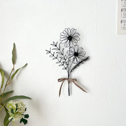 ミニガーベラのブーケ / ワイヤーアート ワイヤークラフト ブーケ