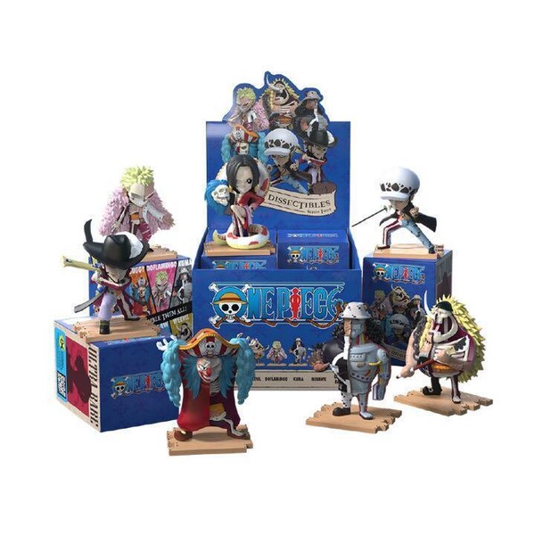 Mighty Jaxx ONE PIECE ワンピース 第四弾 半骨分 フィギュア 6体