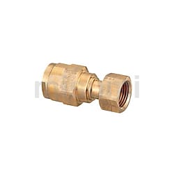 WJ18-1313C-S | ダブルロックジョイント WJ18型 ナット付アダプター 青