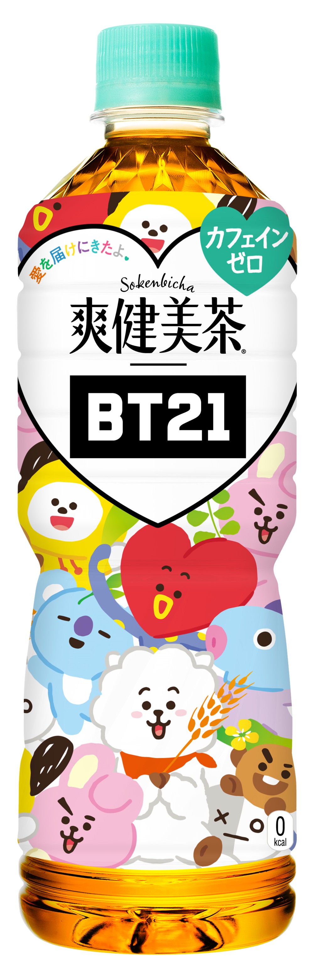 画像・写真 | BTSキャラクター“BT21”の『爽健美茶』ボトル発売決定 第1