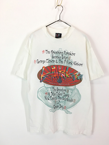 古着 90s USA製 LOLLAPALOOZA 94 超豪華 ラインナップ バンド ロック
