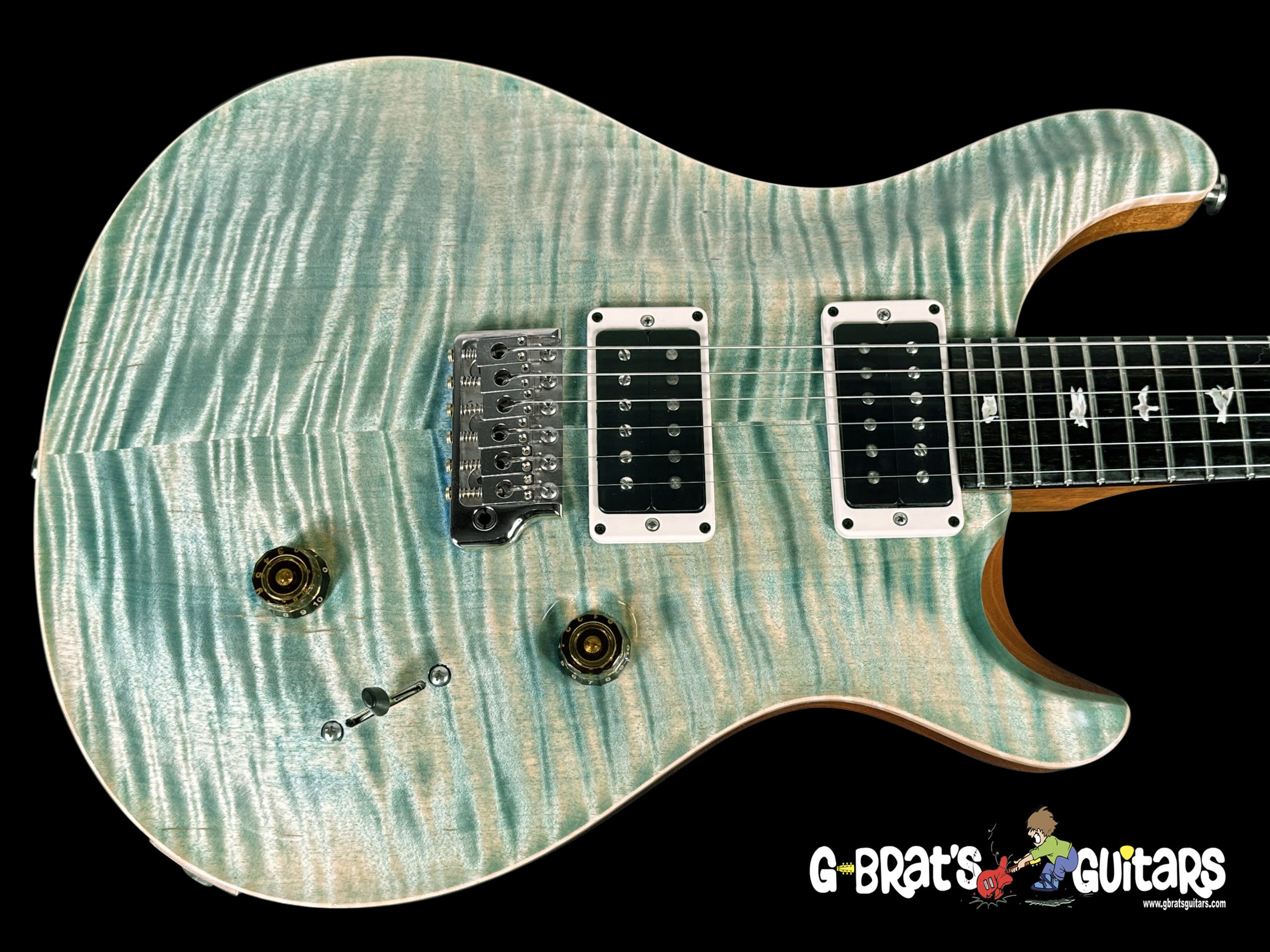 2021 Paul Reed Smith PRS Custom 24 Wood Library 10 Top ~ Faded