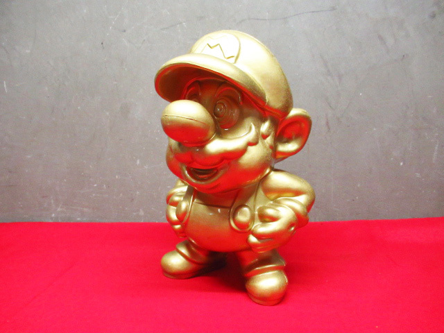 希少 任天堂 ゴールド マリオ 像 金のマリオ ニンテンドー｜グーランド