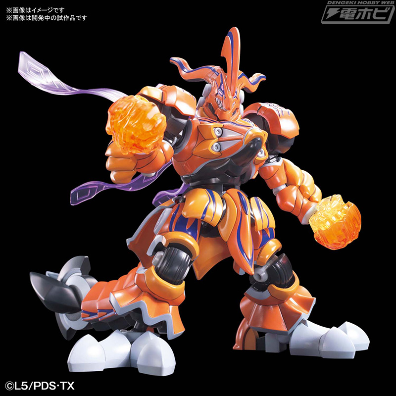 ダンボール戦機』炎の魔神「LBXイフリート」が発売！炎のエフェクト