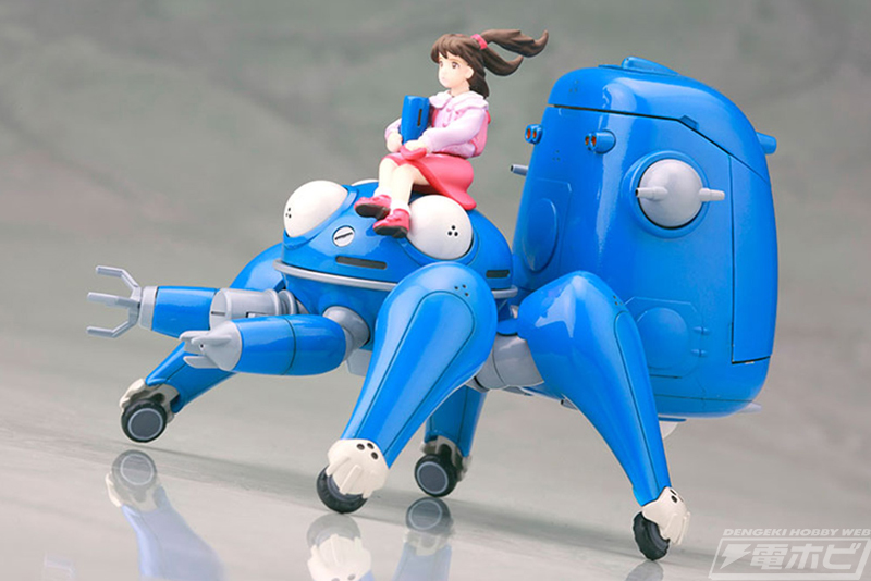 草薙素子やバトー、ミキのフィギュアが付属！『攻殻機動隊』1/35