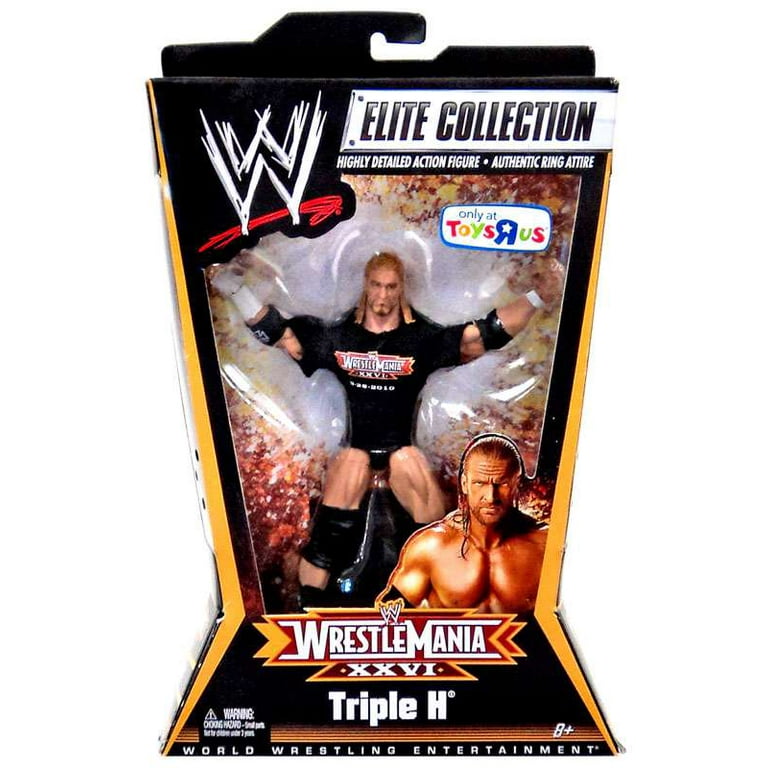 WWE Wrestling WrestleMania 26 Triple H Action Figure - Walmart.com