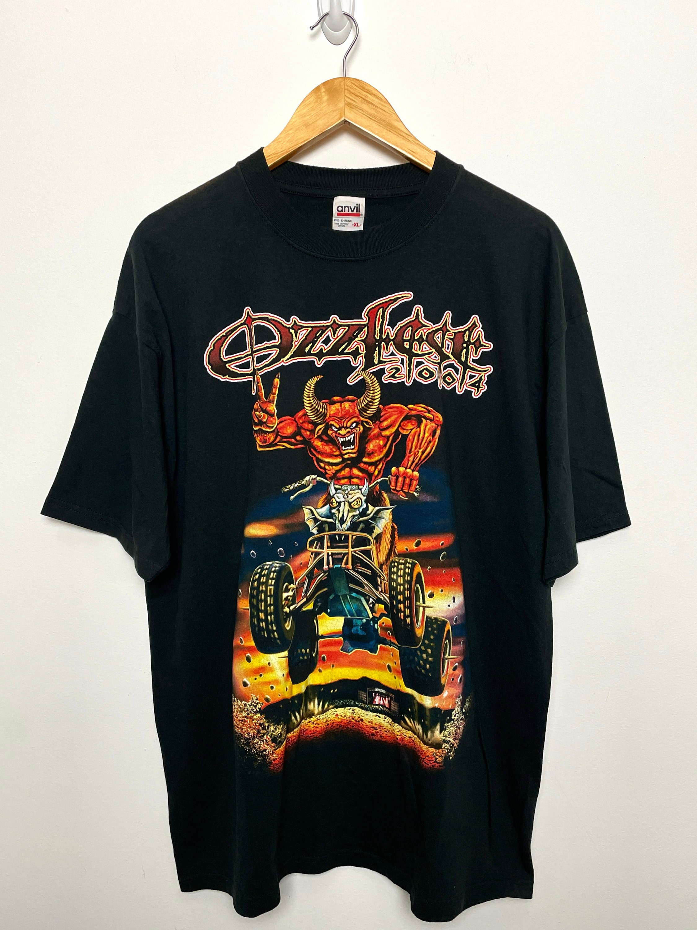2000s Ozzfest Ozzy Osbourne Black Sabbath Graphic Festival Concert