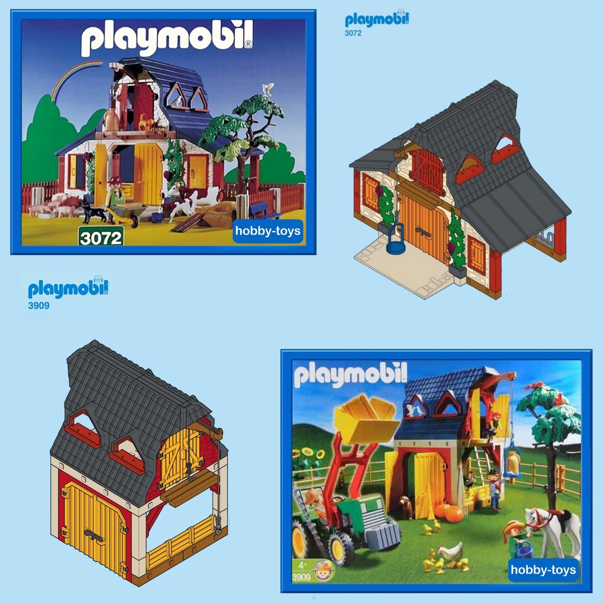 Playmobil * FARM 3072 3073 3074 3075 3076 3909 * Spares * SPARE