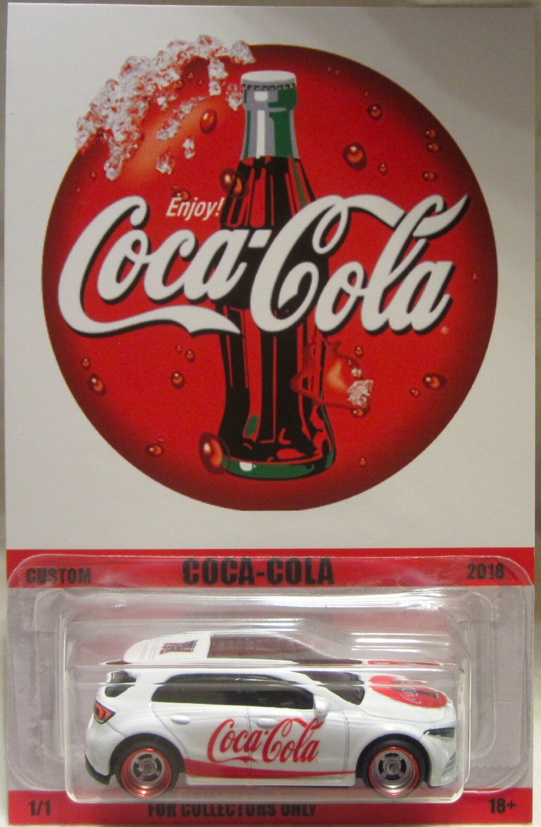 Hot Wheels CUSTOM 2019 MERCEDES-BENZ Coca-Cola Real Riders Limited
