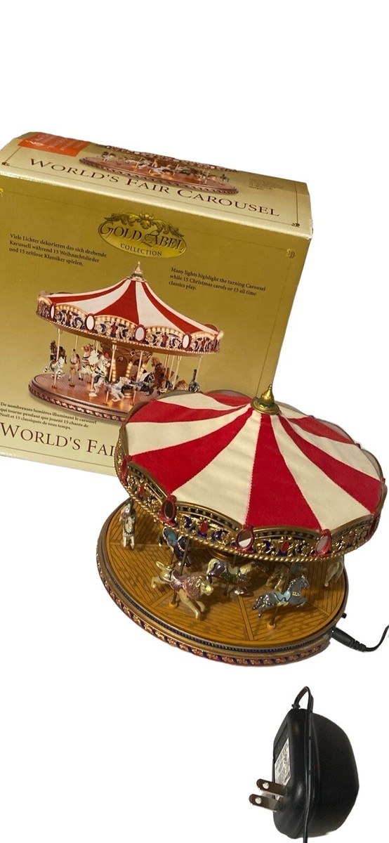 Mr. Christmas World's Fair Carousel Gold Label Collection | eBay