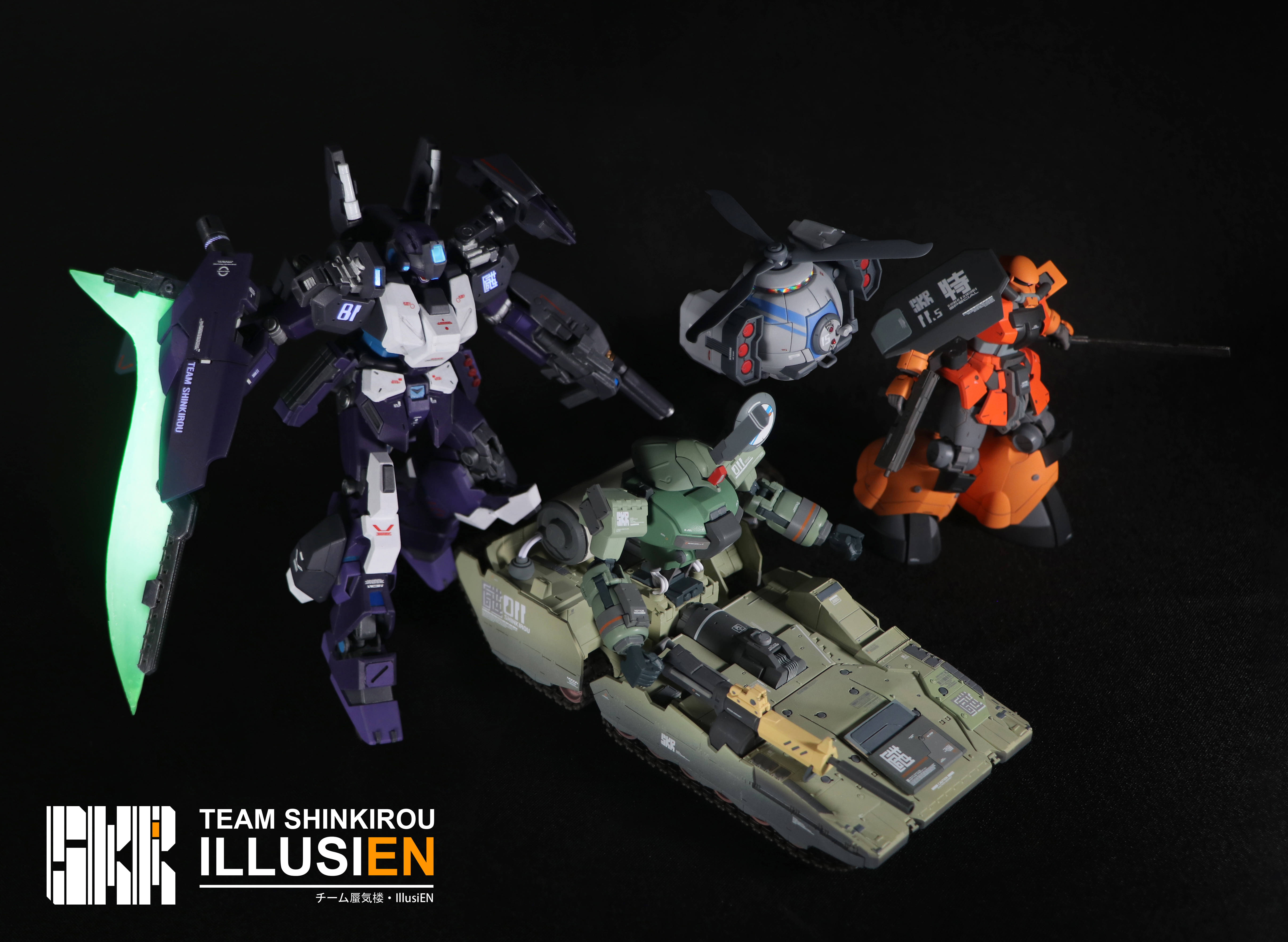RGM-96X-LZ Lanzelet (Custom Jesta build for Gunpla Team Kingdom