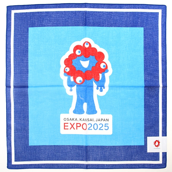 EXPO2025 ハンカチ ミャクミャク ブルー | 2025大阪・関西万博公式