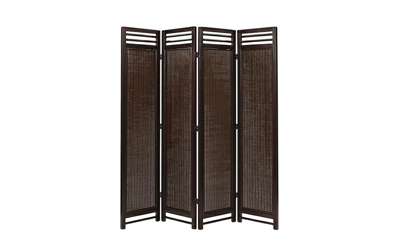 スクリーン 4連 パーテーション 衝立 バナナリーフ アジアンリゾート