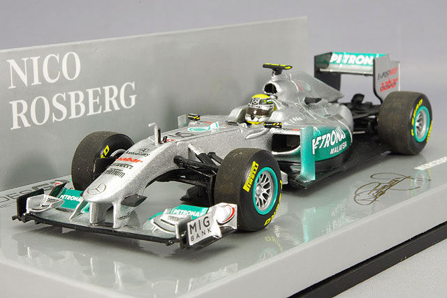 ミニチャンプス 1/43 メルセデス AMG F1 チーム ショーカー 2012 F1 N