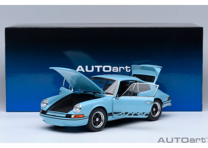AUTOart 1/18 ポルシェ 911 カレラ 2.7 RS （ガルフブルー／ブラック