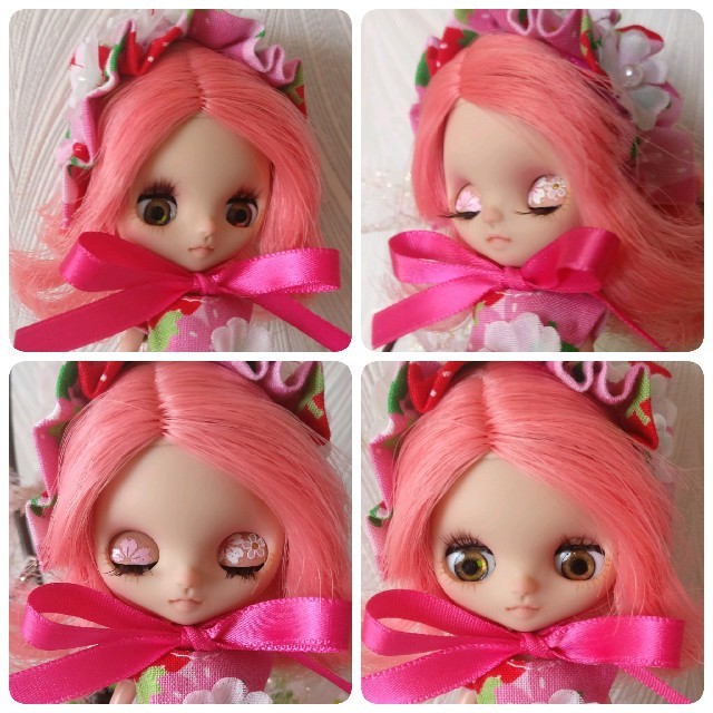 ♡アルみみ様専用♡カスタムプチブライス～苺の妖精～♡ ♡カスタムプチ