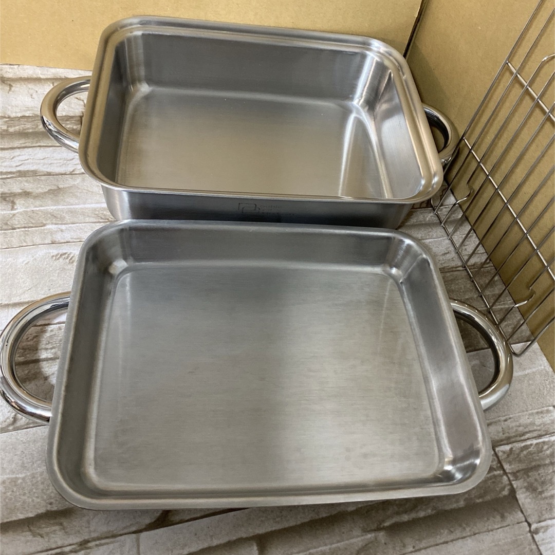 Vita Craft - ビタクラフト ダブルグリル No.3900 IH対応品 中古品の