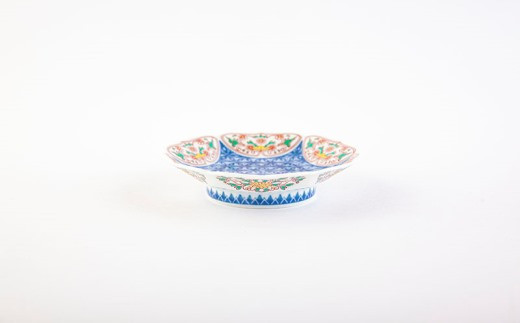 有田焼【其泉】伝統文様 小皿5枚セット（5種類各1枚）賞美堂本店