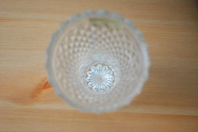 西ドイツ製 BEYER クリスタルガラス 花瓶 ヴィンテージ