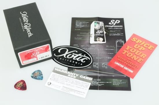 Xotic SP Compressor 1000台限定 - Geek IN Box