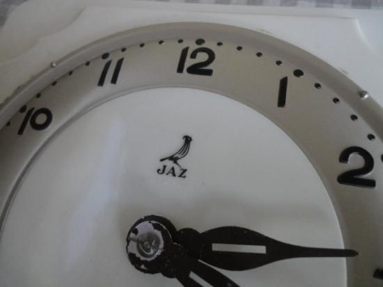 フランスJAZ社 ヴィンテージ掛け時計（8日巻き時計）