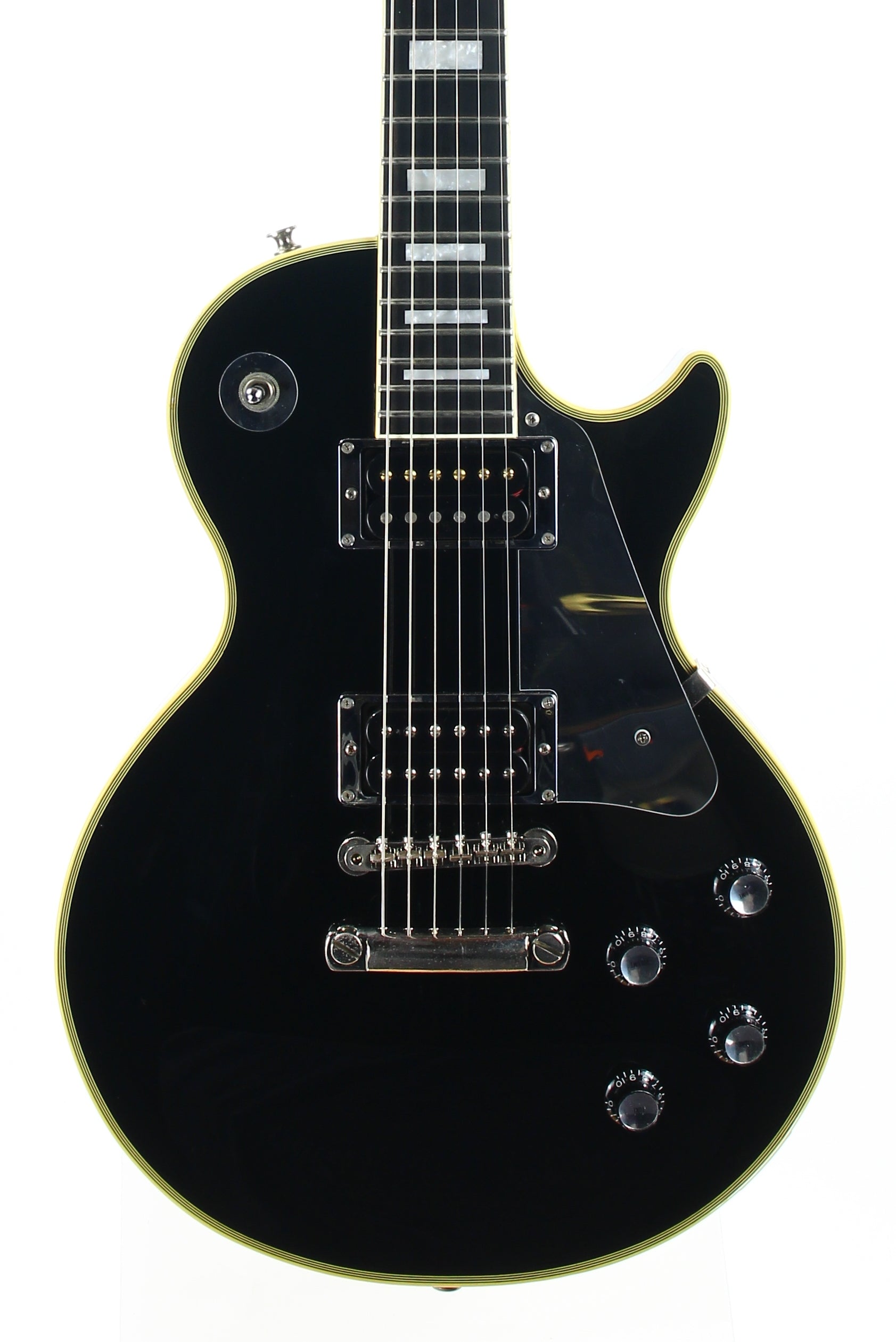 1996 Orville by Gibson John Sykes Les Paul Custom Black LPC-JS