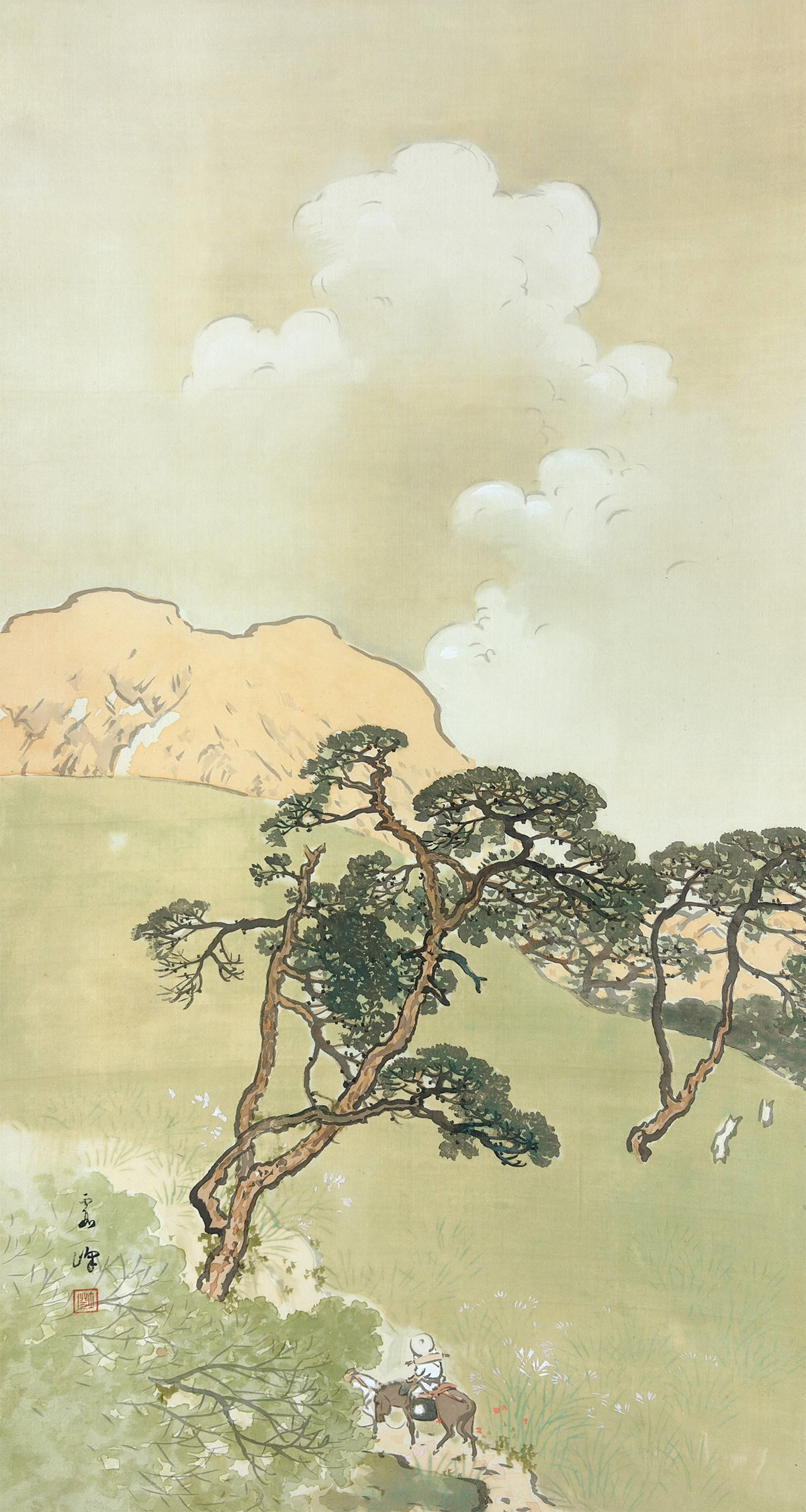 夏山行旅｜新・古美術 高美堂（こうびどう）｜掛軸販売・通販・買取