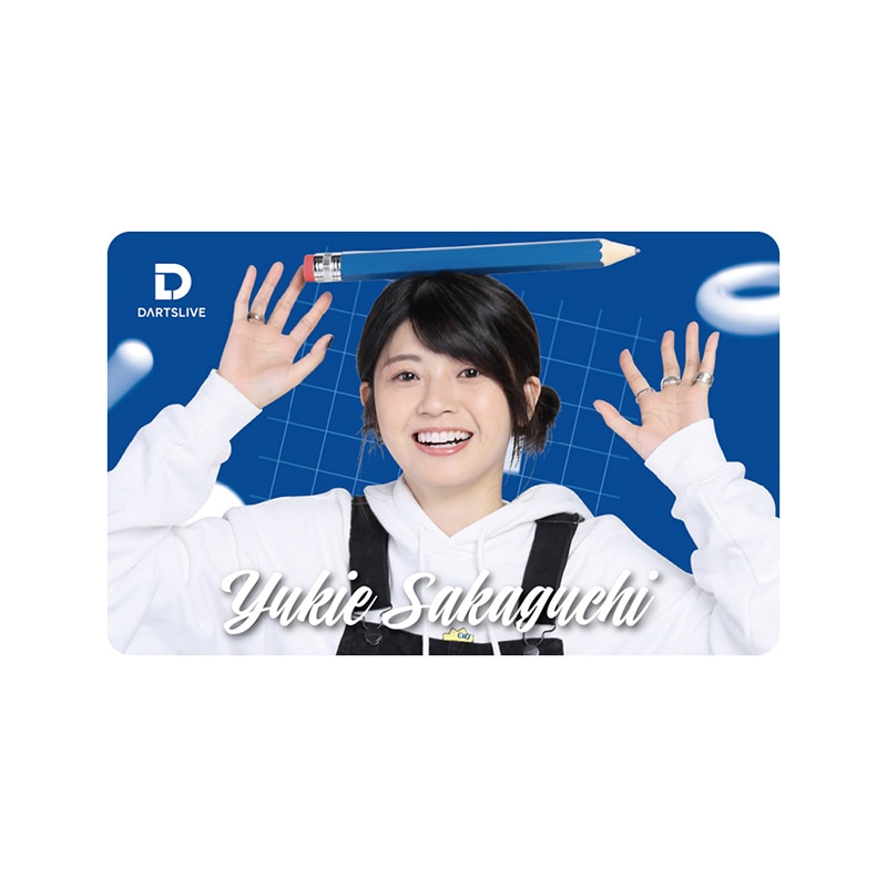 ダーツライブカード ダーツライブプレイヤーグッズ 第五弾 坂口優希恵