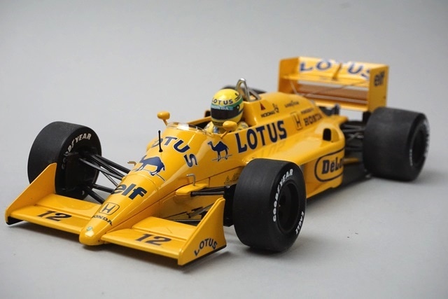 1/18 ミニチャンプス 540871812 ロータス ホンダ 99T A.セナ 1987 #12